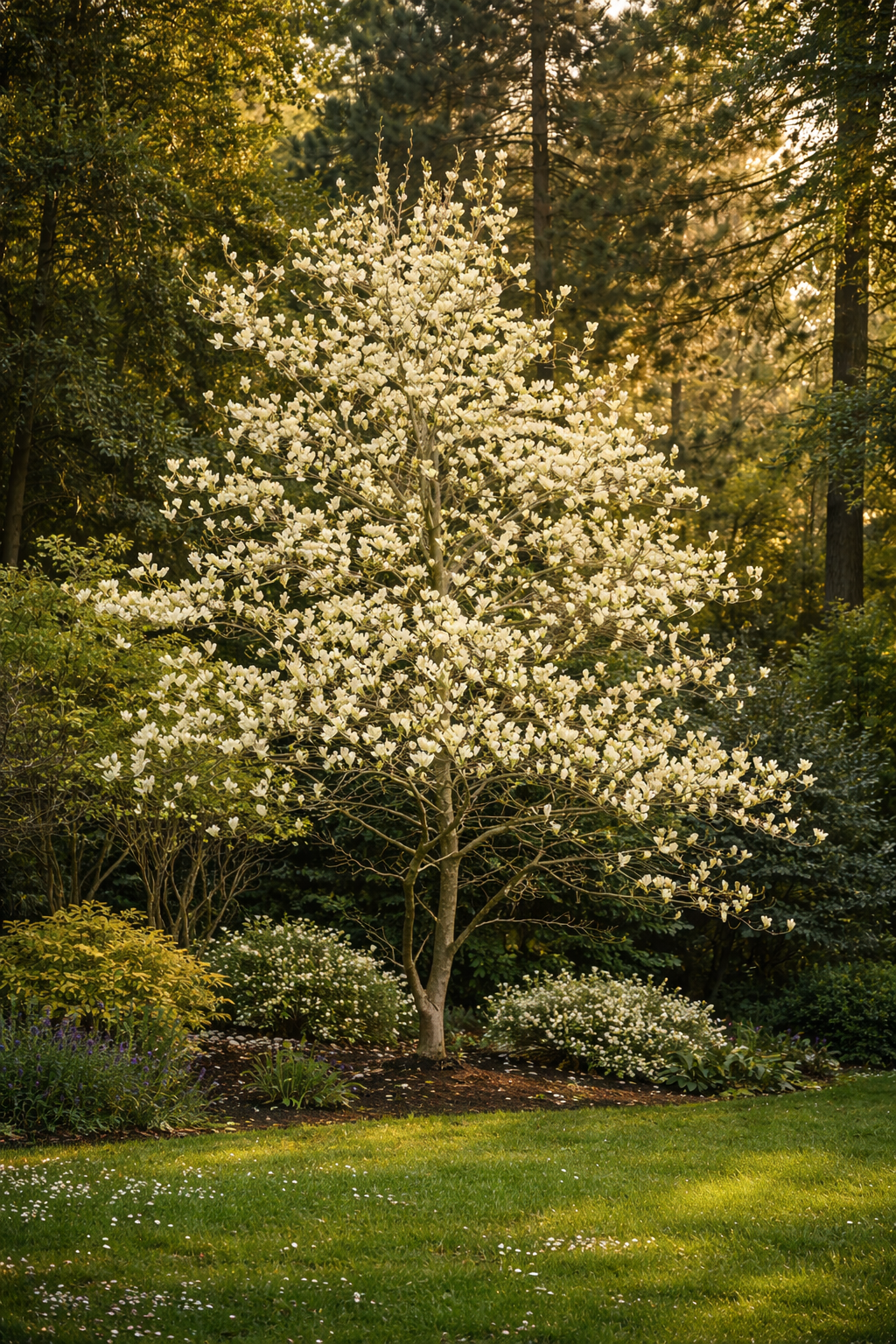 Magnolia × 'Elizabeth'