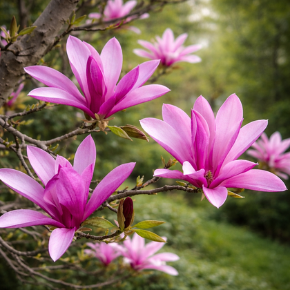 Magnolia × 'Susan'