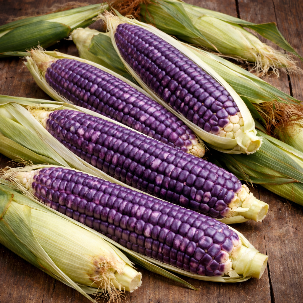 Organic 'Blue Jade' Sweetcorn