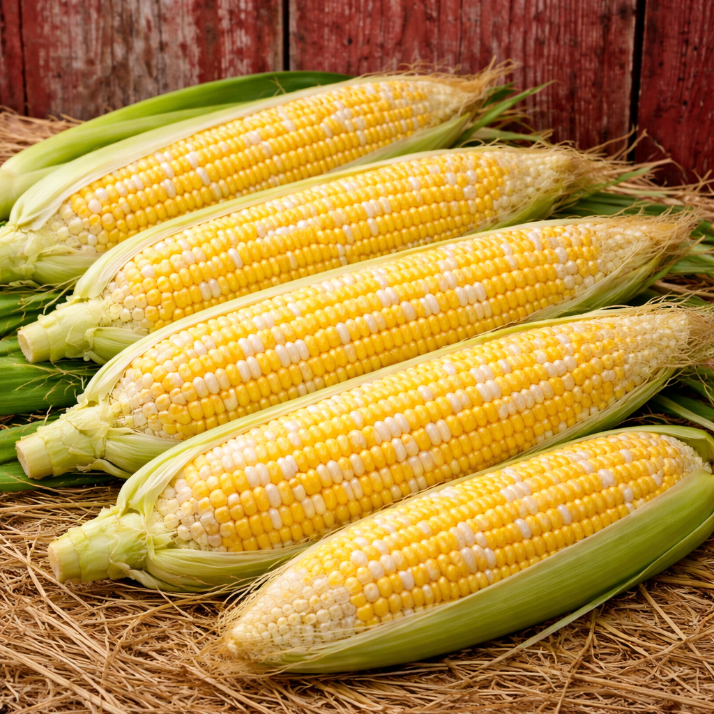 Sweet Corn 'Peaches and Cream' 