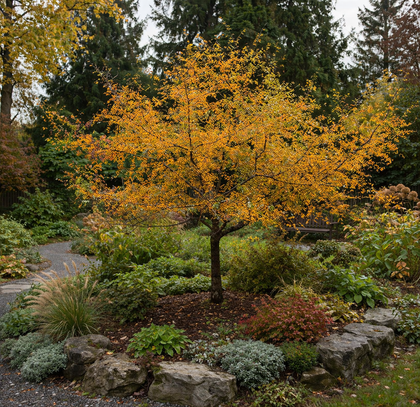 Malus 'Golden Raindrops'