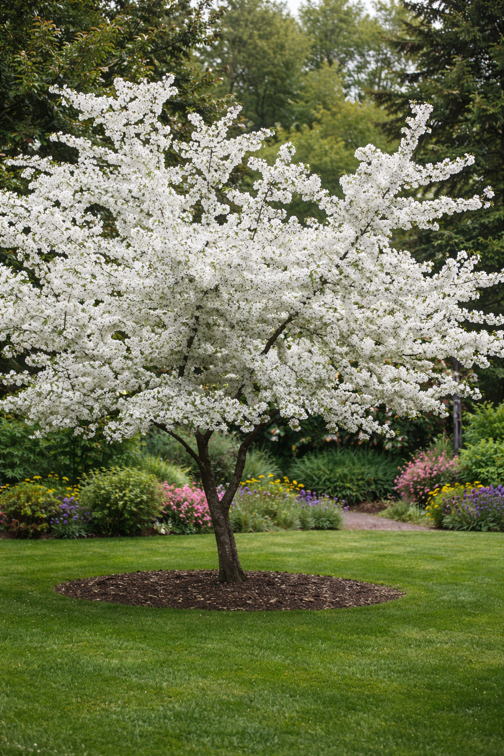 Malus 'Golden Raindrops'