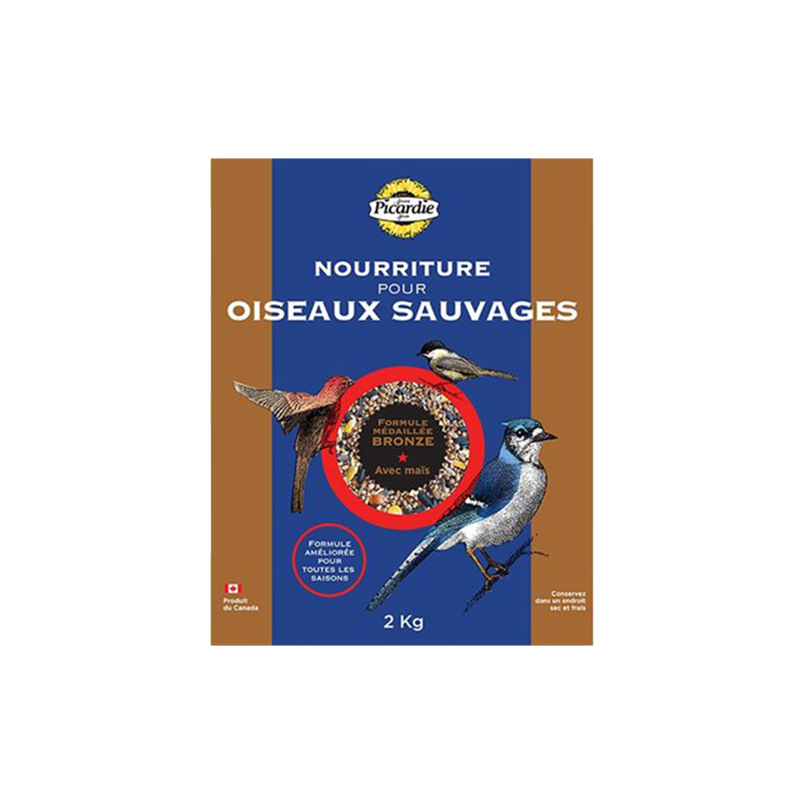 Mélange Econo pour oiseaux sauvages Picardie – 2 kg
