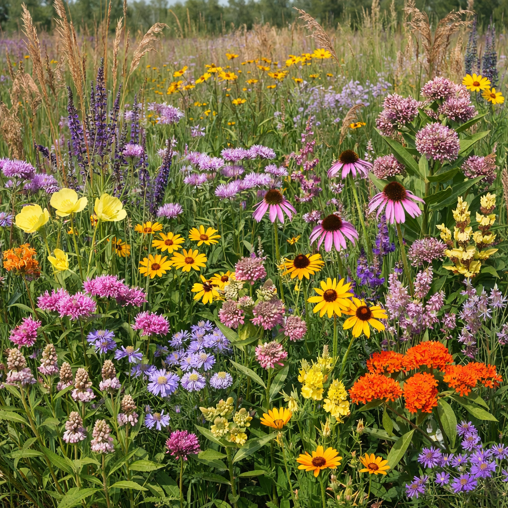 Dry and Sunny Wildflower Seed Mix 100 pi²