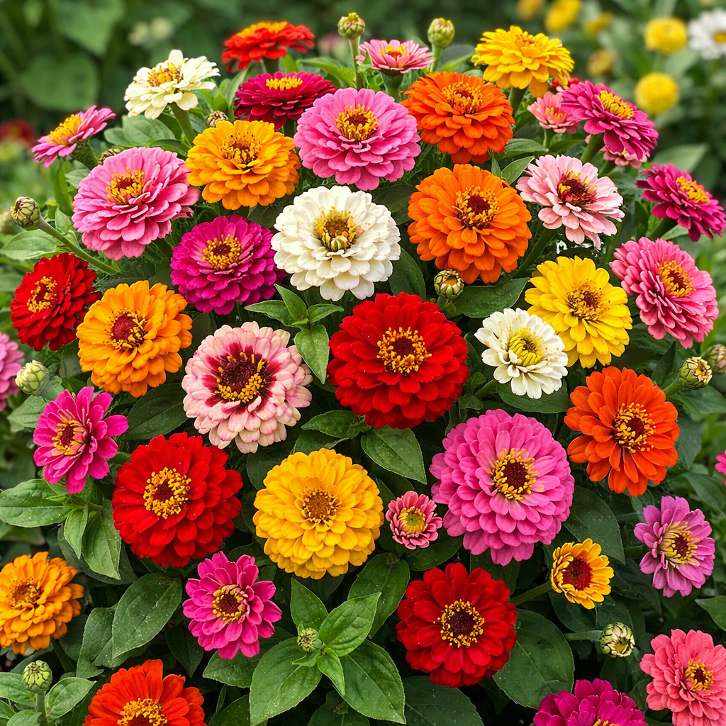 Mélange de zinnia 'Lilliput'