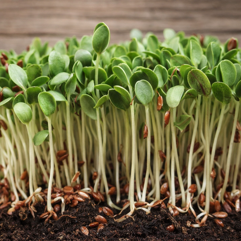 Flax sprout