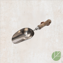 Stainless steel hand scoop