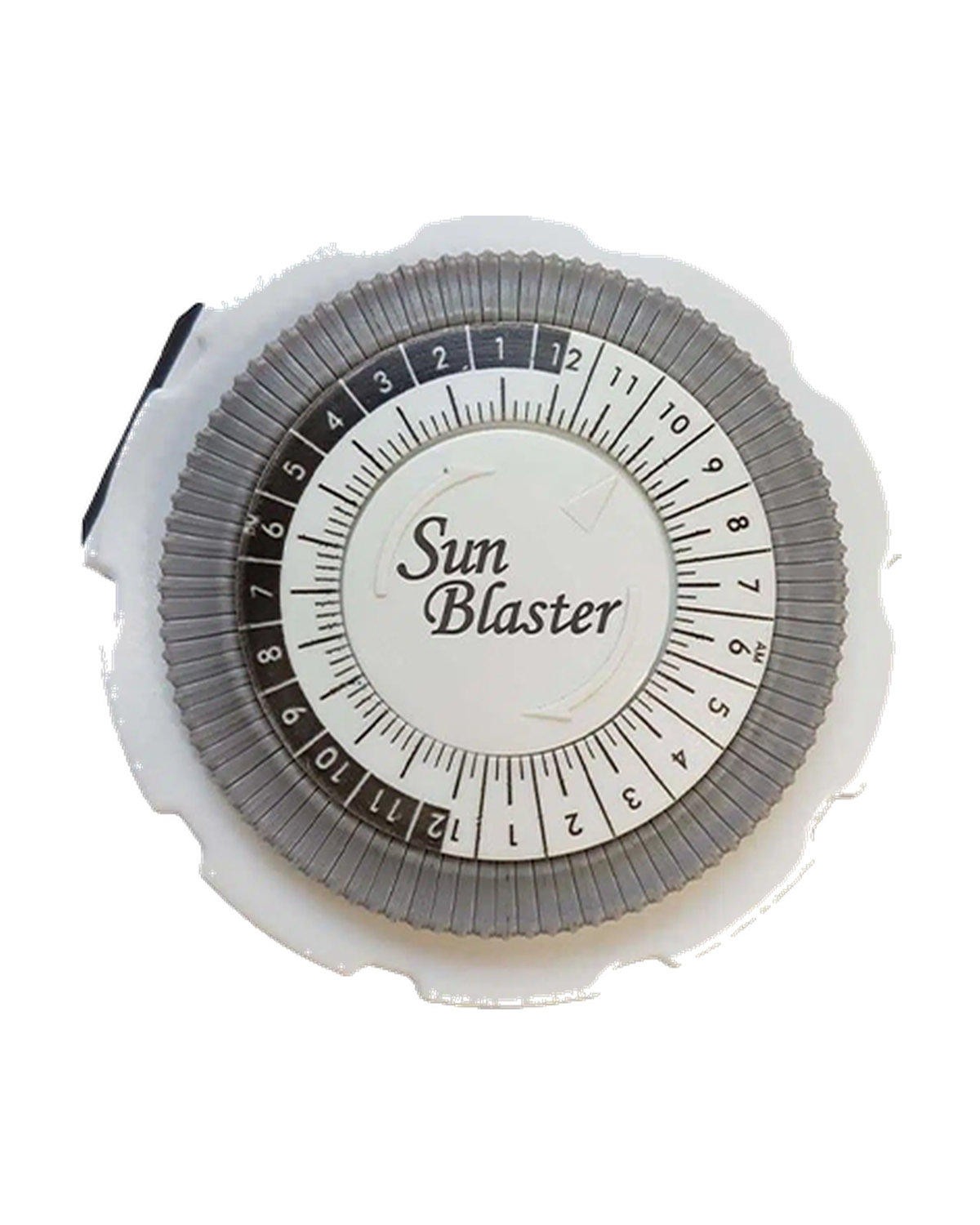 Minuterie analogique 1 sortie, 24h SunBlaster — photo sur fond blanc