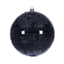 Boule Miroir  Noir  4.75"  Bte/4