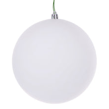 Boule Mat   Blanc  6"  Bte/4