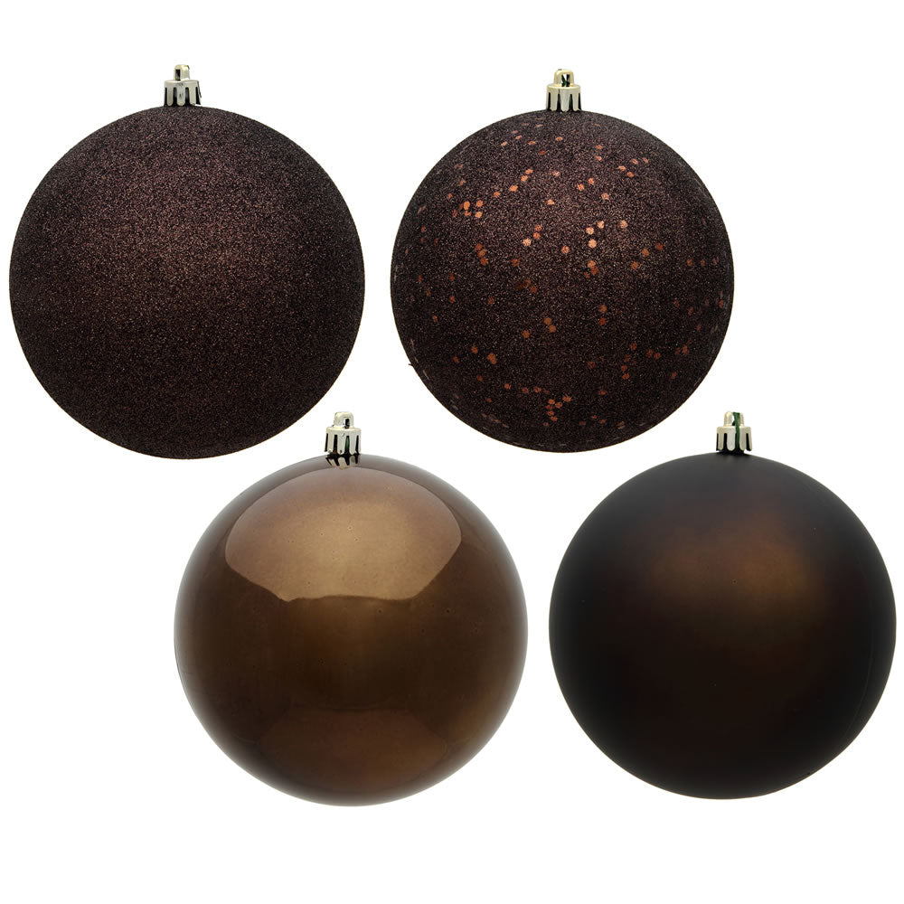 BOULES ASST.  Choc.  3"  Bte/16