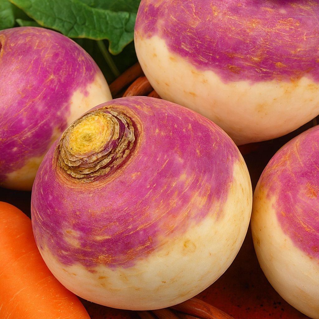 Organic 'Purple Top' Turnip