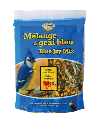 Nourriture pour geais bleus – 2 kg — photo sur fond blanc