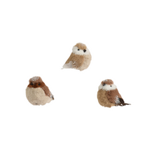 Oiseau décoratif de Noël – Naturel