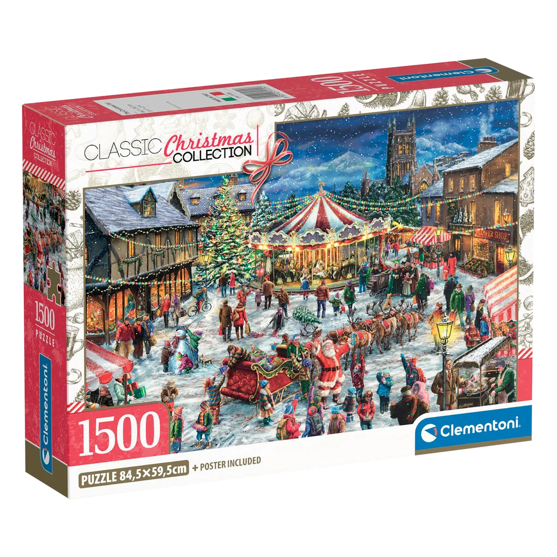 Casse-tête 1500 pièces ‘Foire de Noël’