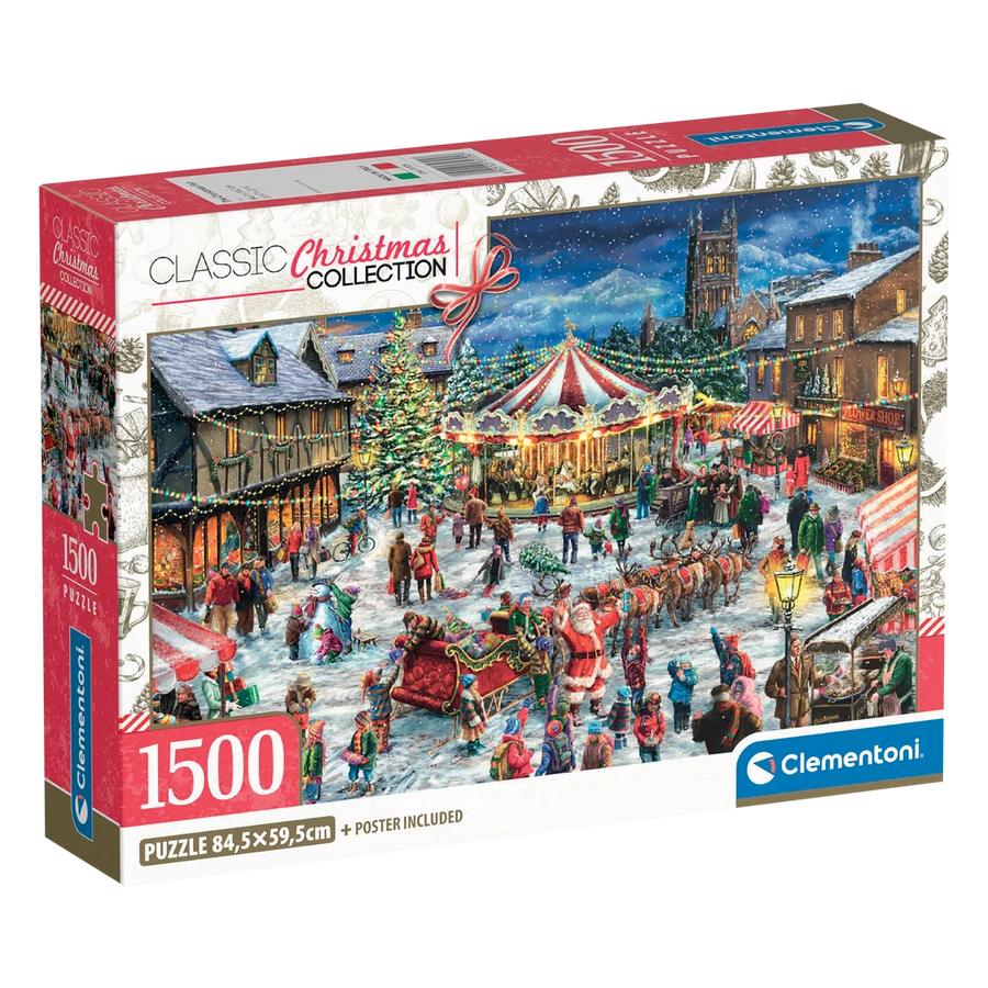 Casse-tête 1500 pièces ‘Foire de Noël’