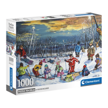 Casse-tête 1000 pièces ‘Skier ensemble’