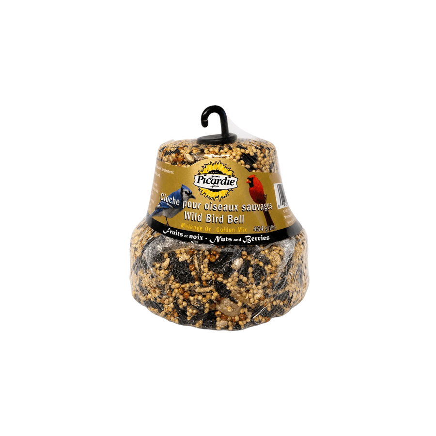 Cloche de graines, fruits et noix Picardie – 454 g