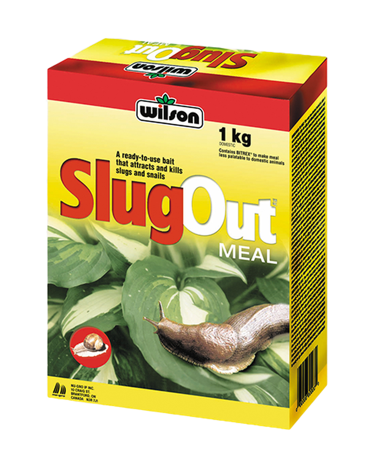Pastilles appâts SLUGOUT Wilson — photo sur fond blanc