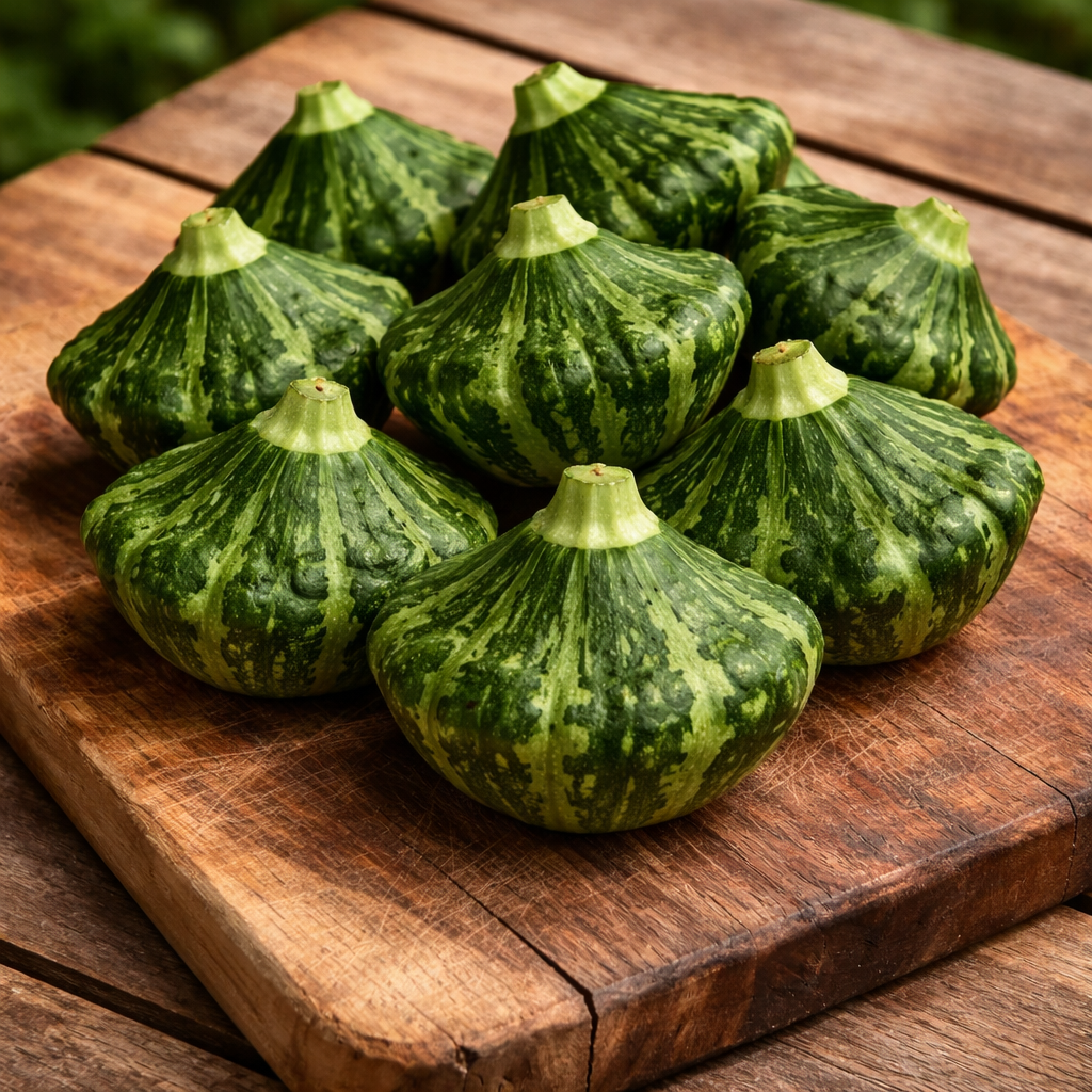 'Green Lightning' Pattypan Squash