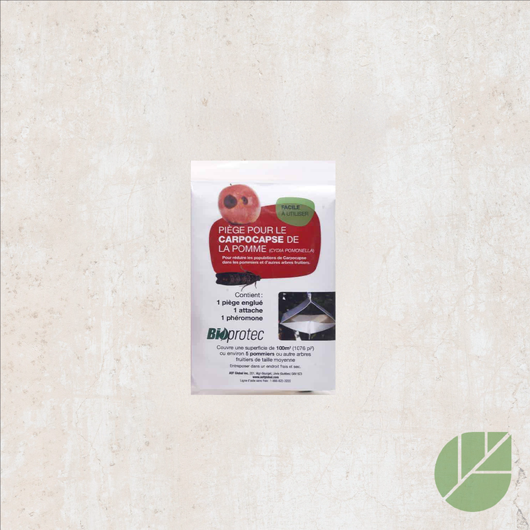Piège à carpocapse BioProtec pour pommes et poires