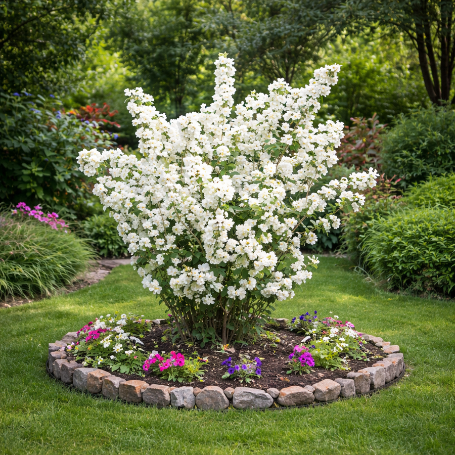 Philadelphus 'Minnesota Snowflake'