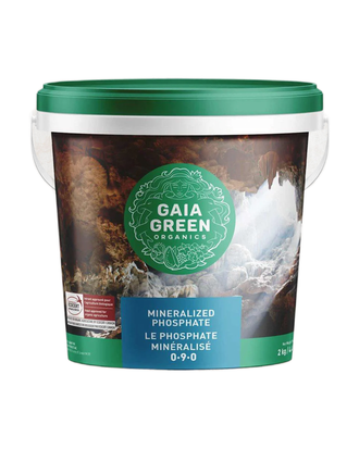 Gaia Green Phosphate minéralisé 0-9-0 — photo sur fond blanc