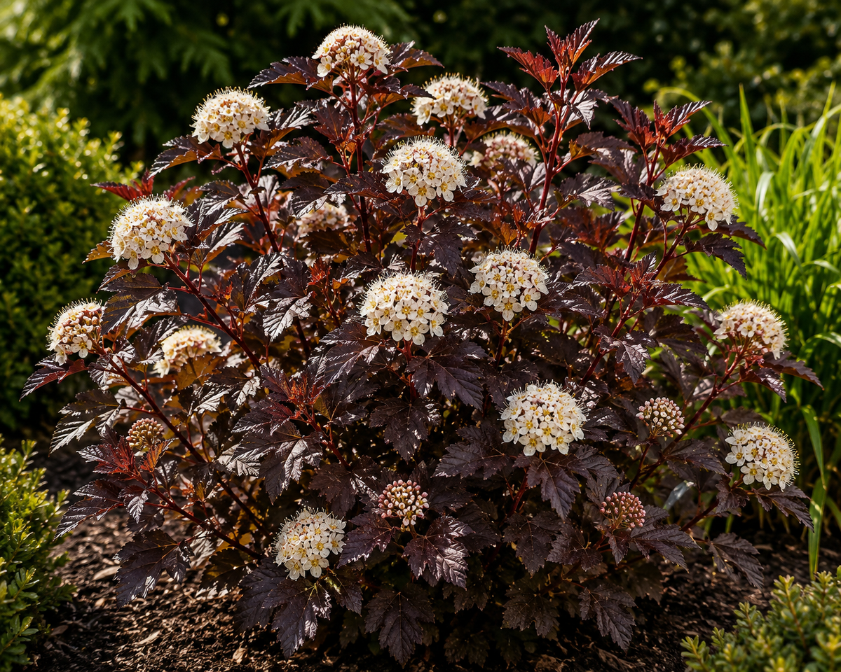 Physocarpus opulifolius 'Satin Chocolate'