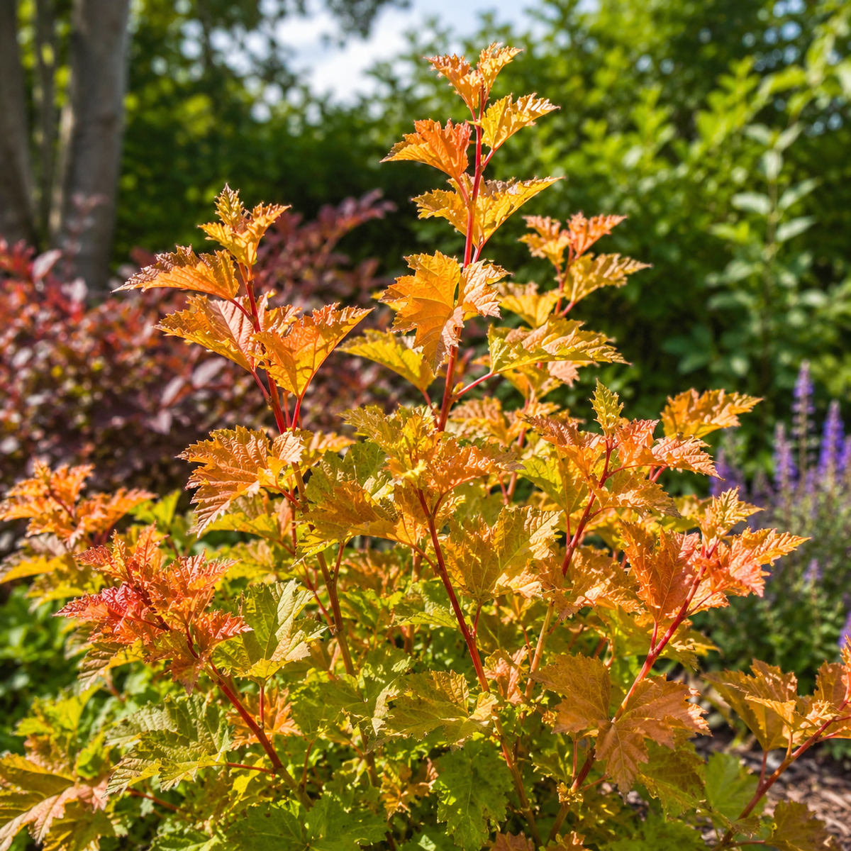 Physocarpus opulifolius 'Savannah Sunset'