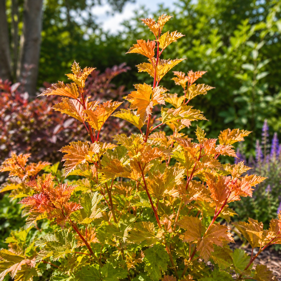 Physocarpus opulifolius 'Savannah Sunset'