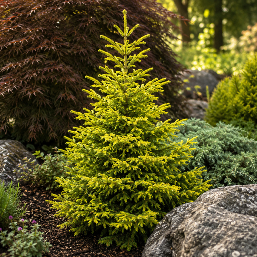 Picea orientalis 'Firefly'