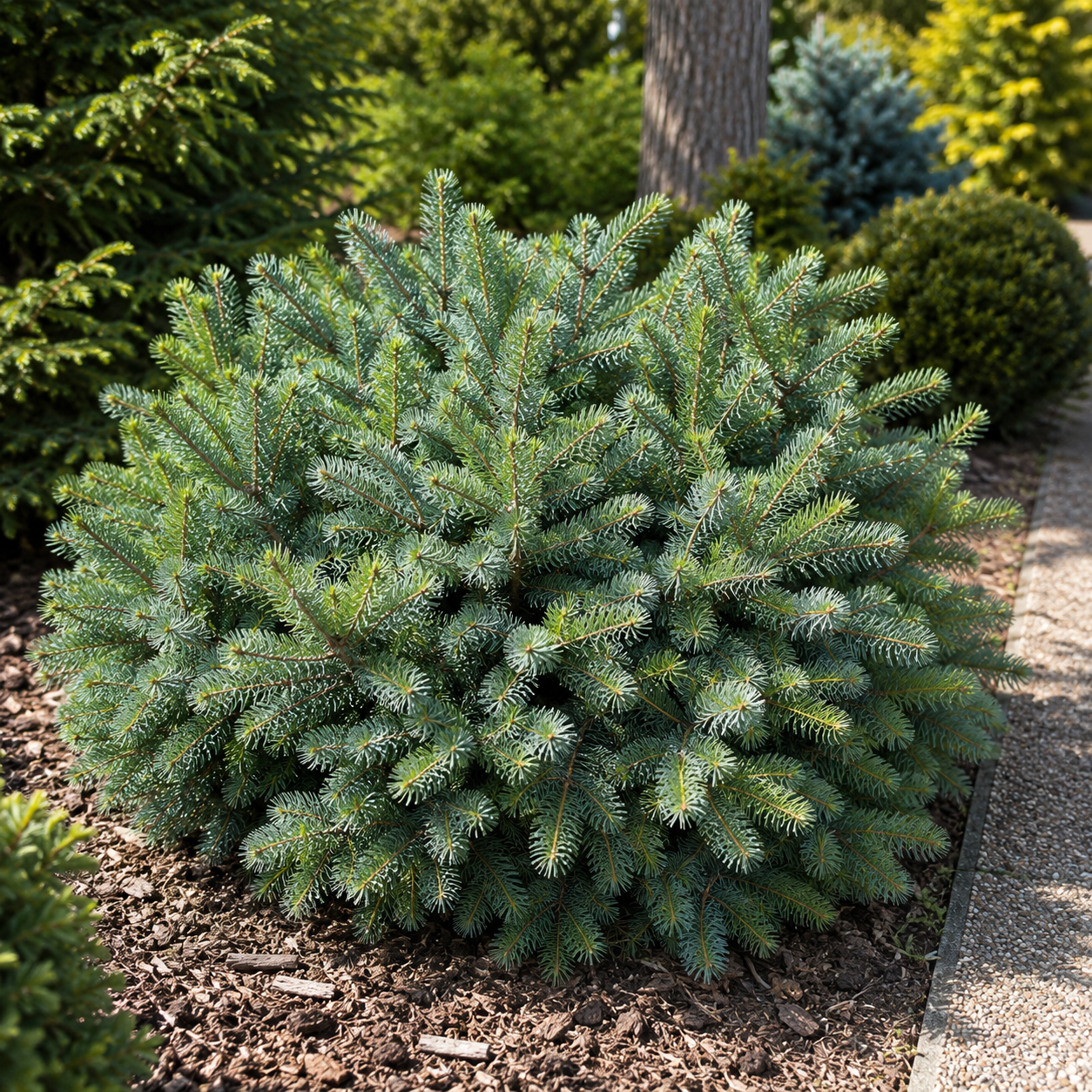 Picea sitchensis 'Papoose'