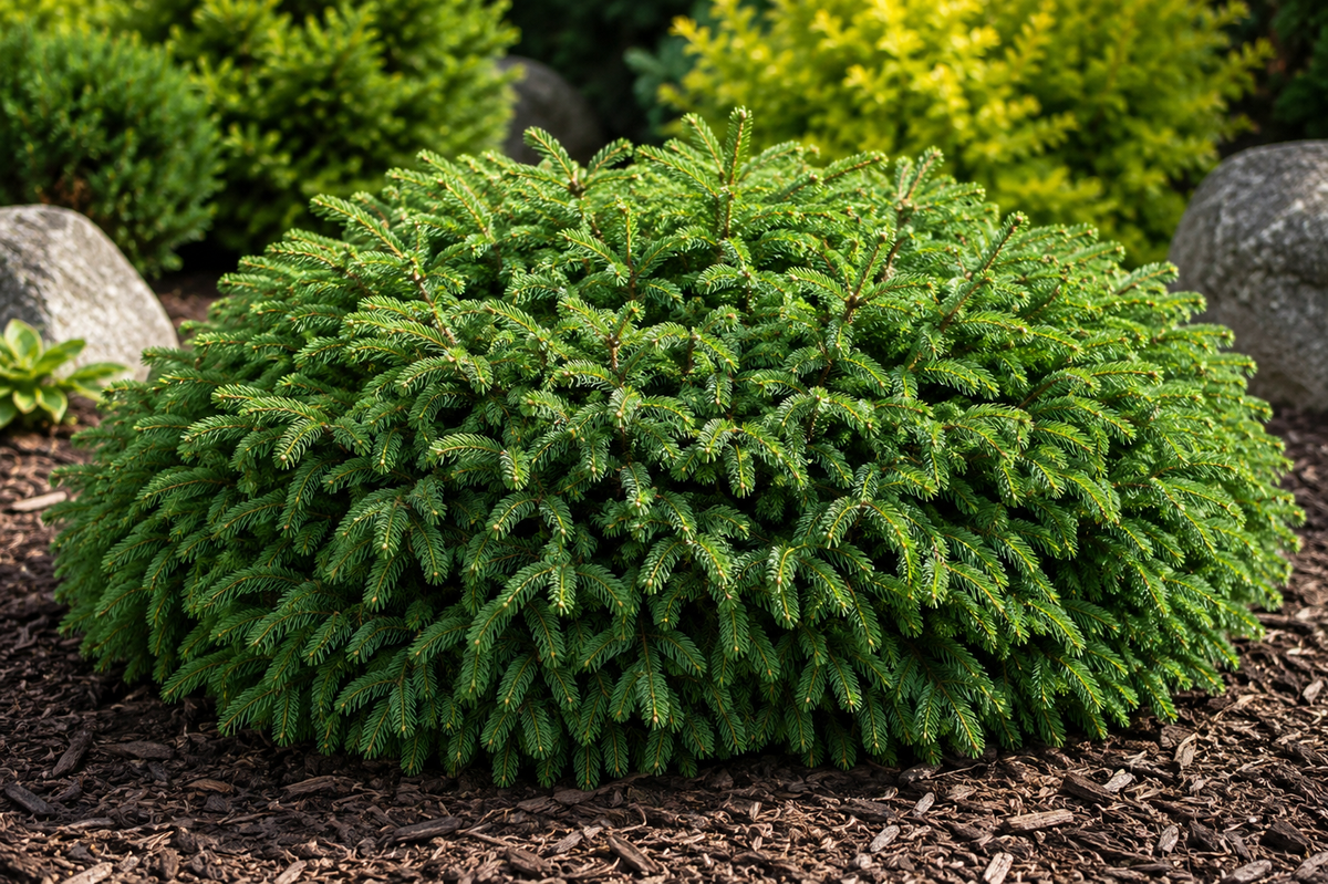 Épinette de Norvège naine Pumila ‘Pumila’ (Picea abies)