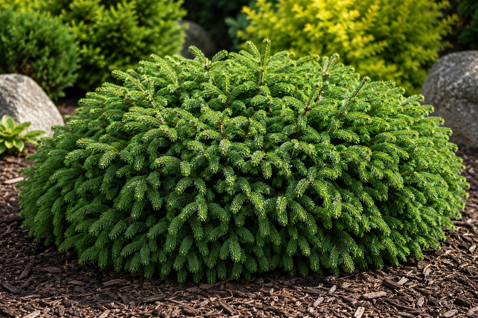 Épinette de Norvège naine Pumila ‘Pumila’ (Picea abies)