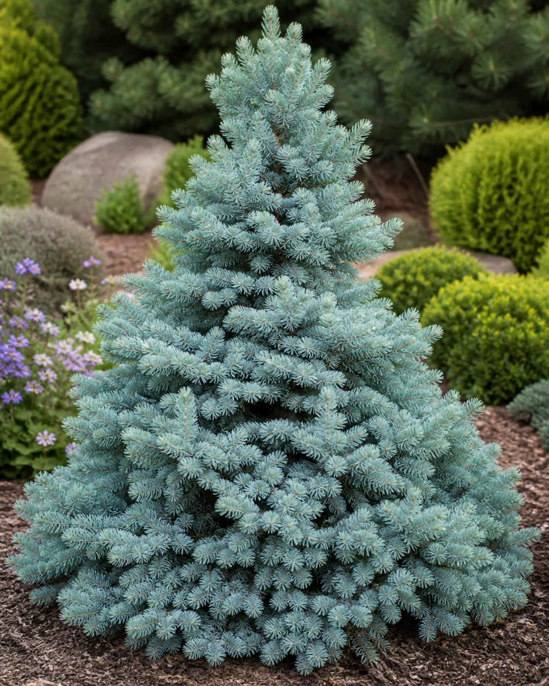 Picea pungens 'Royal Knight'