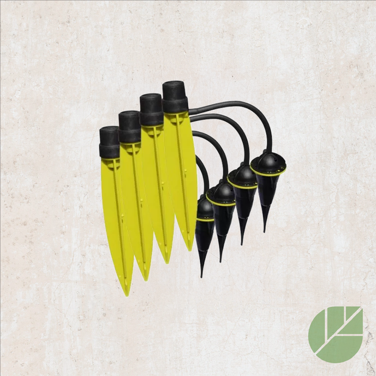 Pied goutteur Iriso X4 – Arrosage autonome goutte à goutte