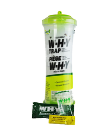 Piège à guêpes et frelons RESCUE!® W·H·Y® Réutilisable — photo sur fond blanc