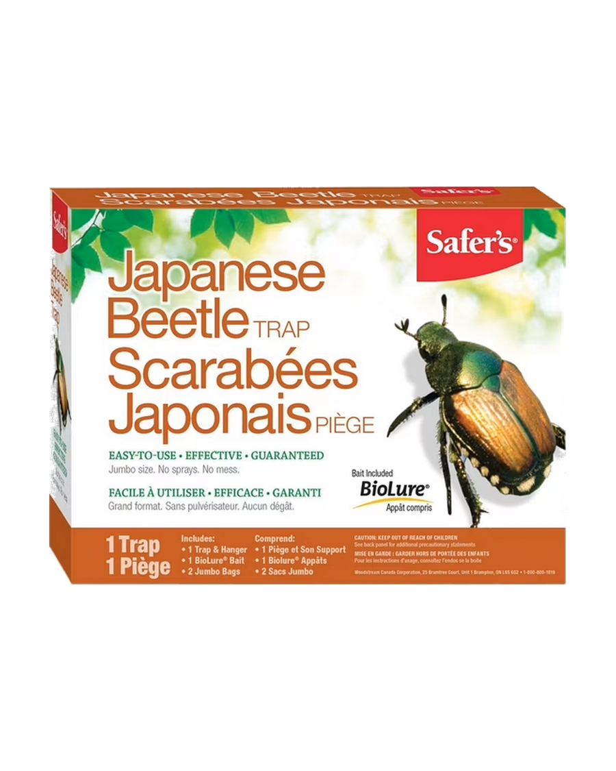 Piège à scarabées japonais Safer's® — photo sur fond blanc