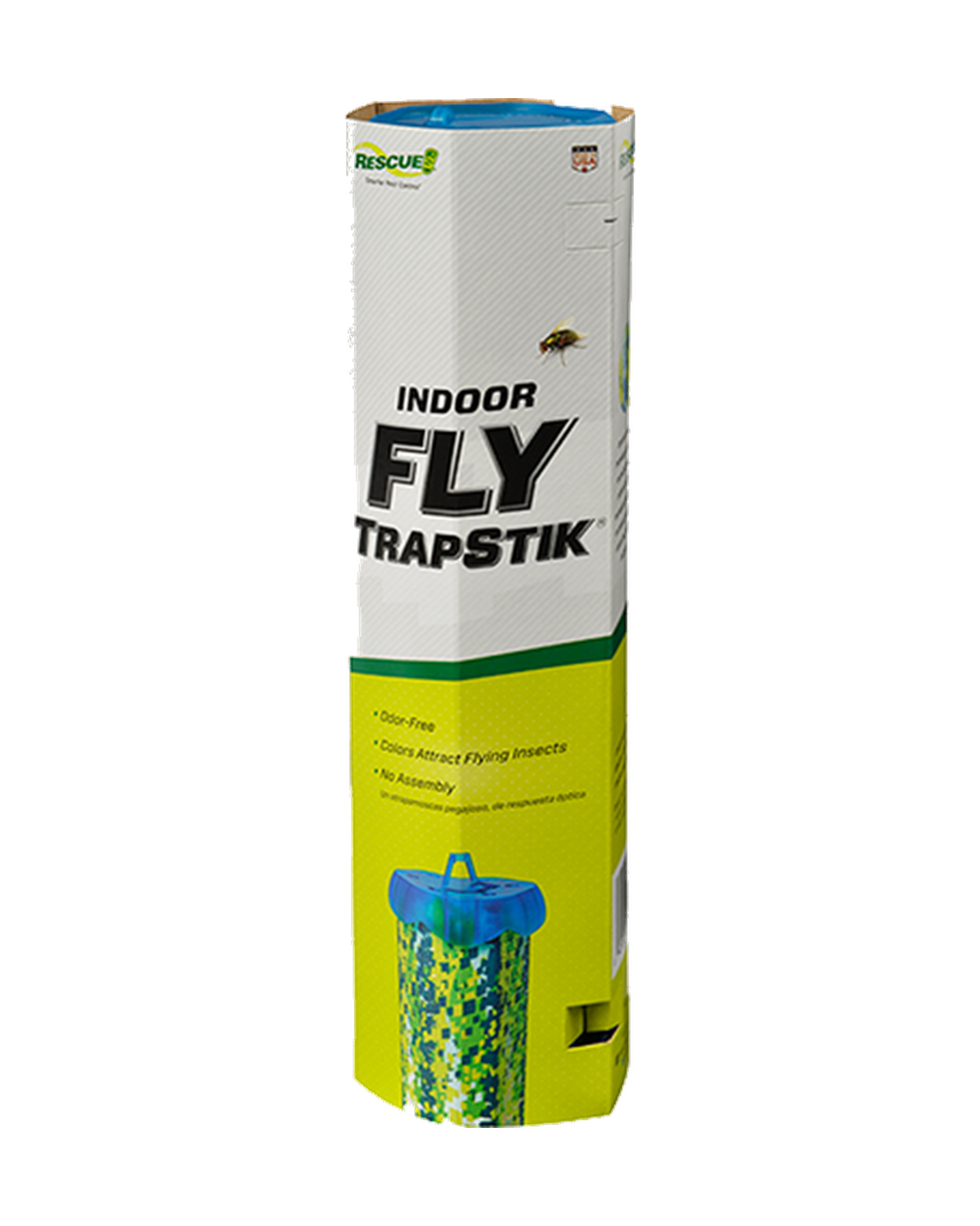 Piège collant intérieur pour mouches RESCUE!® TrapStik® — photo sur fond blanc