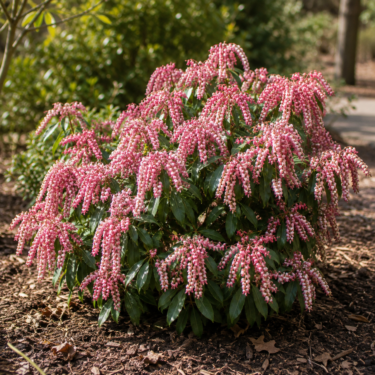 Pieris japonica 'Valley Rose'