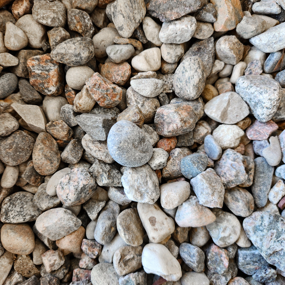 Pierre de rivière naturelle 3/4 po à 1 1/2 po