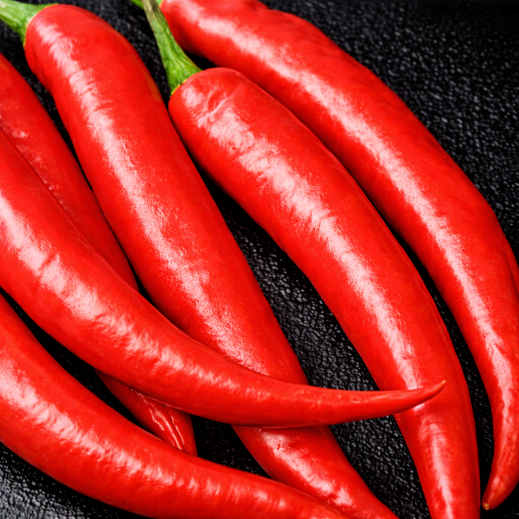 Organic 'Long Cayenne' Hot Pepper