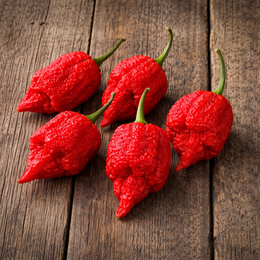 Organic 'Carolina Reaper' Red Hot Pepper