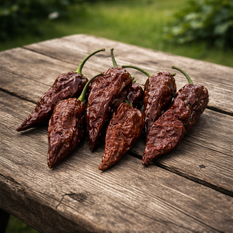 Piment fort 'Ghost Chocolat'