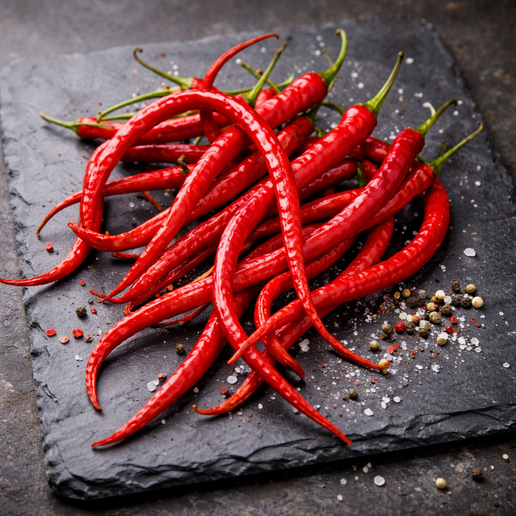 Piment fort 'Mountain Longhorn' bio
