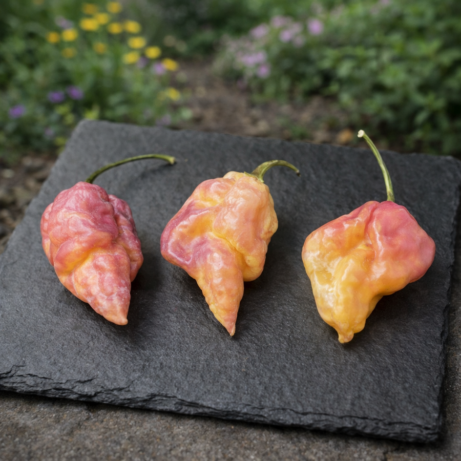 Piment fort 'Pochmark Peach' bio