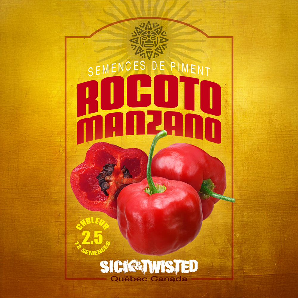 ‘Rocoto Manzano’ hot pepper (<em>Capsicum pubescens</em>)