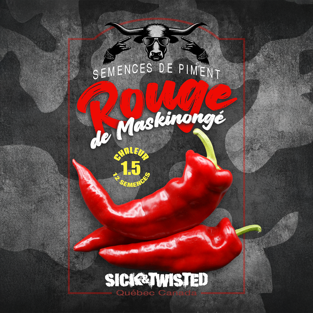 Rouge de Maskinongé pepper (<em>Capsicum annuum</em> ‘Rouge de Maskinongé’)