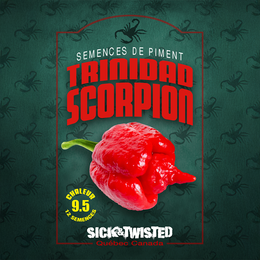 Hot pepper 'Trinidad Scorpion (Red)'