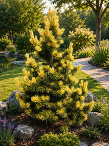 Pinus contorta 'Taylor's Sunburst'